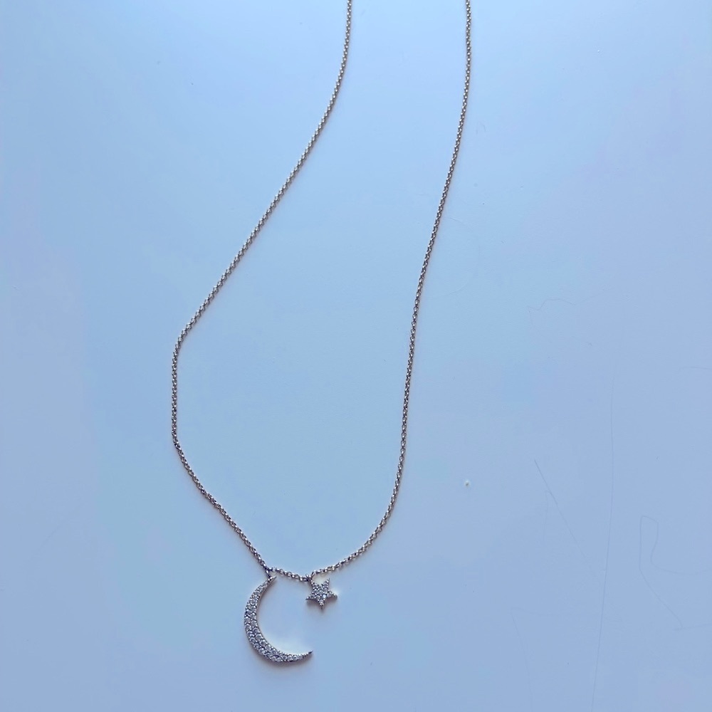 Crescent Moon Star and Camel Necklace